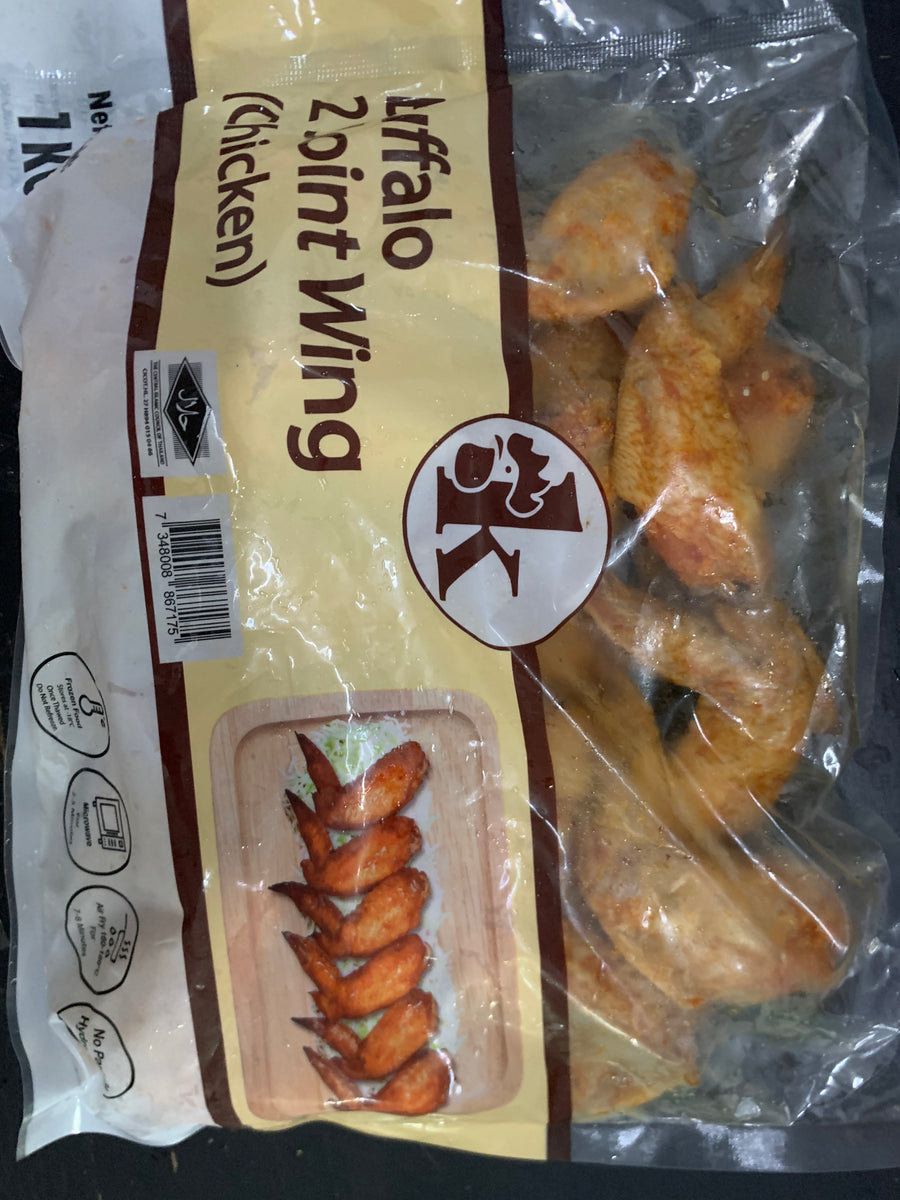 Nikmart Spicy Buffalo Middle Wings/ 2 Joint Wing (1kg) Nikmart
