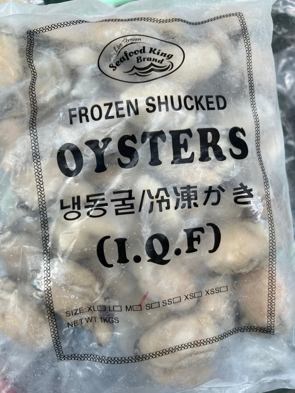 Frozen Oyster 1KG