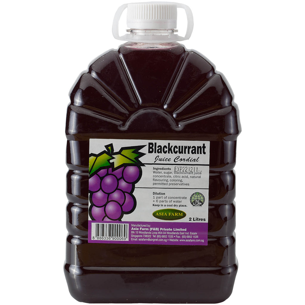 AF - Blackcurrant Juice Cordial (2L)