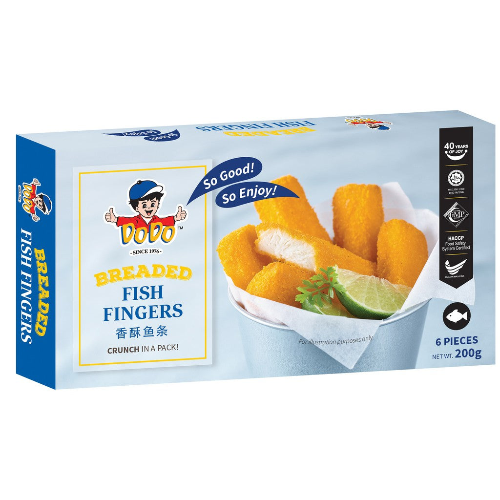 Dodo - Breaded Fish Fingers (200g)