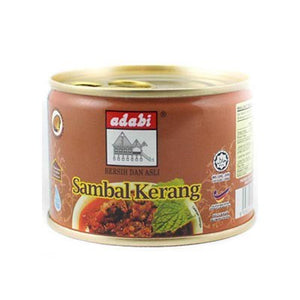 Promo - 2 cans x Adabi Spicy Cockles Sambal Kerang (160g)