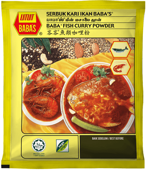 Babas - Kari Ikan (Fish Curry Powder) 250G