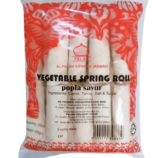 Falah - Vegetable Spring Roll Popia Sayur (400g)