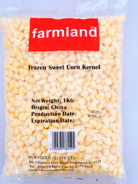 Farmland - Frozen Sweet Corn (1kg)