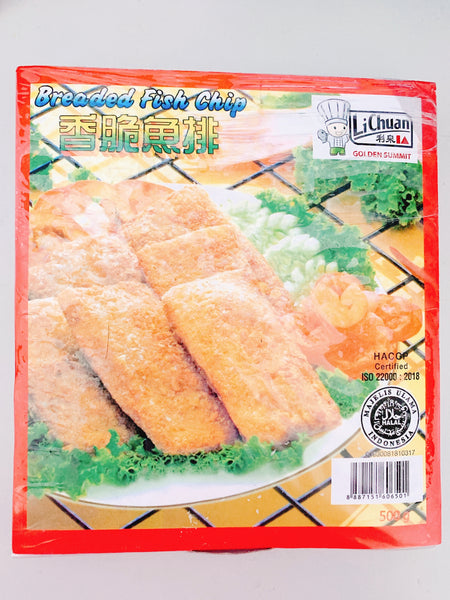 Li Chuan - Breaded Fish Chip (500g)