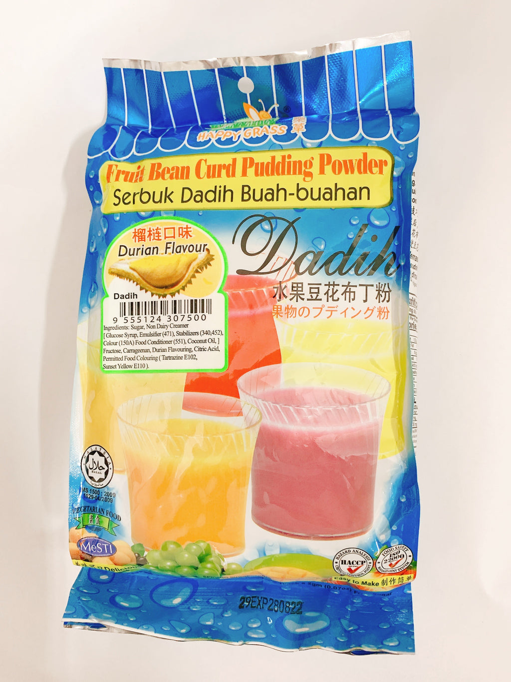 Happy Grass - Powder Serbuk Dadih Perisa Durian (360g)