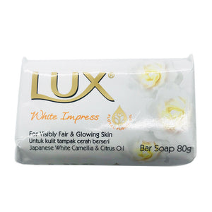 Promo - Lux - Soap Bar White Impress (80g) x 3 packs