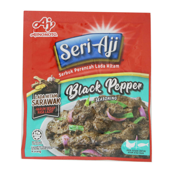 Seri Aji - Black Pepper Seasoning Perencah Lada Hitam (38g)