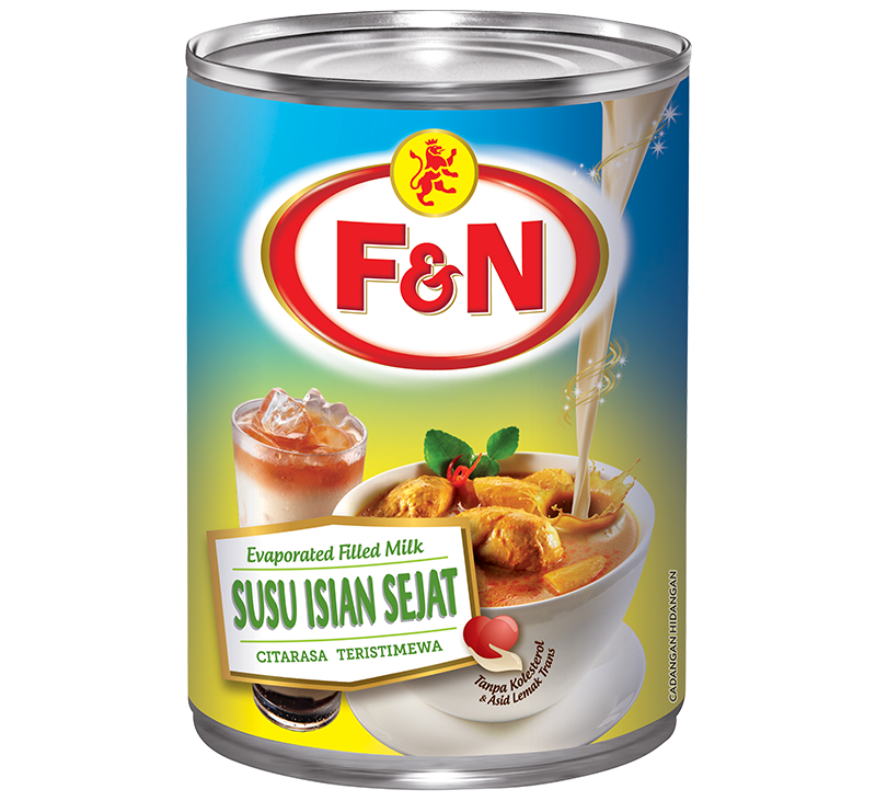 F&N - Evaporated Milk Susu Cair (390ml)