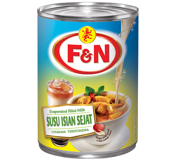 F&N - Evaporated Milk Susu Cair (390ml)